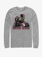 Marvel Avengers: Endgame Iron Man Stones Long-Sleeve T-Shirt