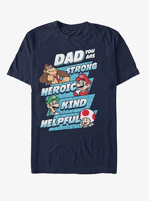 Nintendo Dad Jumble T-Shirt