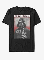 Star Wars Stern Vader I am Your Father T-Shirt