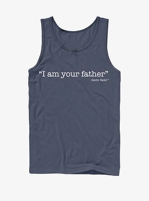 Star Wars Father Quote Tank