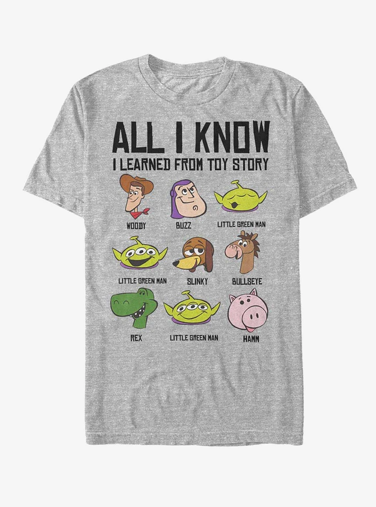 Disney Pixar Toy Story All I Know T-Shirt