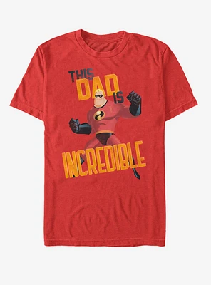 Disney Pixar The Incredibles This Dad Is Incredible T-Shirt