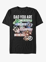 Marvel Avengers Dad T-Shirt