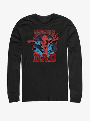 Marvel Spider-Man Amazing Dad Long-Sleeve T-Shirt