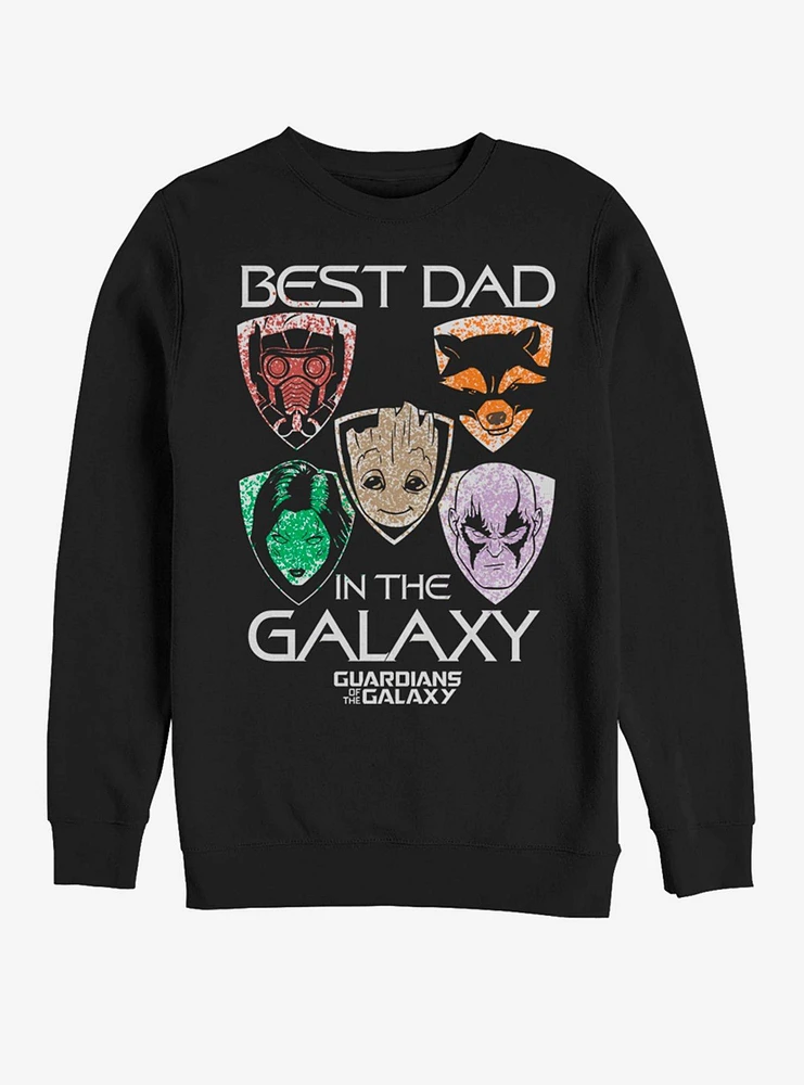 Marvel Guardians of the Galaxy Best Dad Sweatshirt