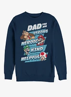 Nintendo Dad Jumble Sweatshirt