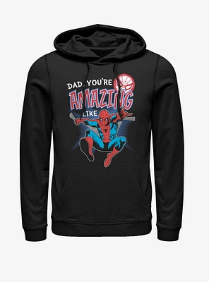 Marvel Spider-Man Amazing Like Dad Hoodie