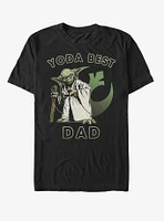 Star Wars Yoda Best Dad T-Shirt