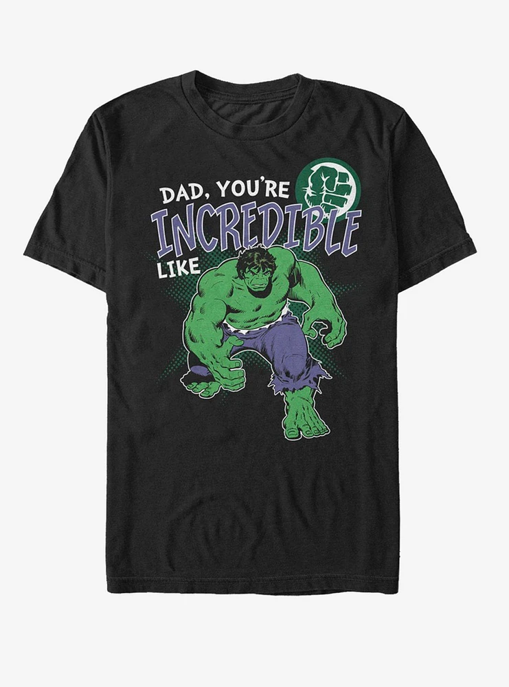 Marvel Hulk Incredible Like Dad T-Shirt