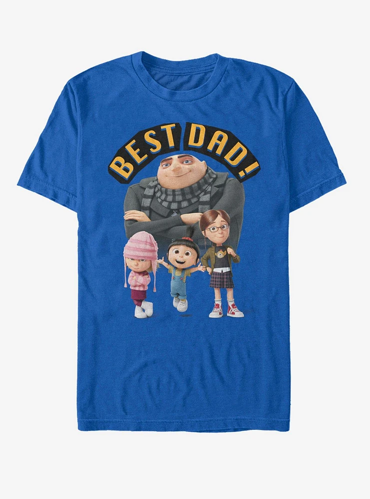 Minions Best Dad T-Shirt