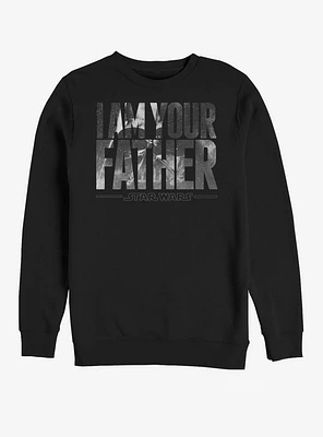 Star Wars Father Spray Sweatshirt