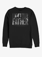 Star Wars Father Spray Sweatshirt