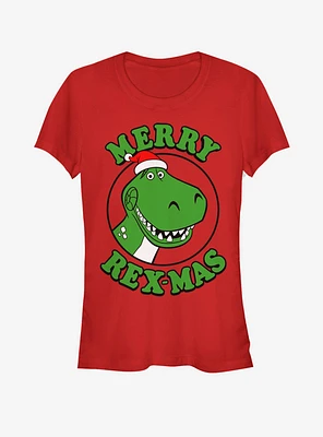 Disney Pixar Toy Story Merry Rexmas Girls T-Shirt