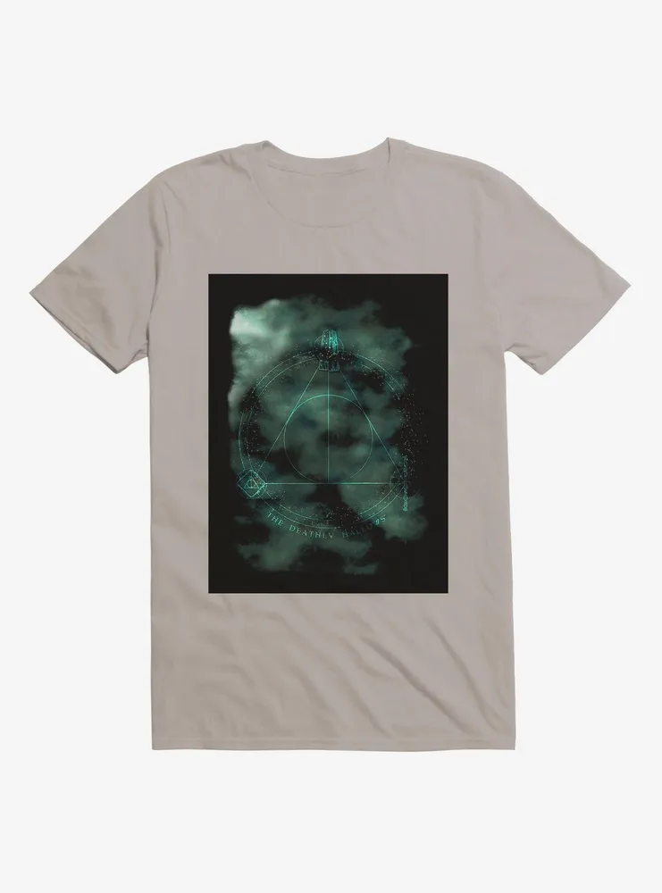 Harry Potter Deathly Hallows Clouds T-Shirt