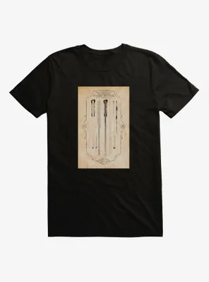 Harry Potter The Wand Of T-Shirt