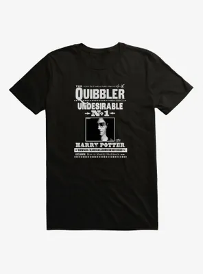 Harry Potter Quibbler Undesirable No 1 T-Shirt