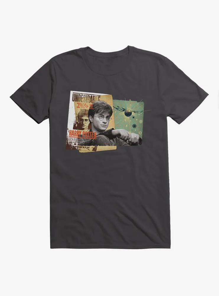 Harry Potter Undesirable No 1 Collage T-Shirt