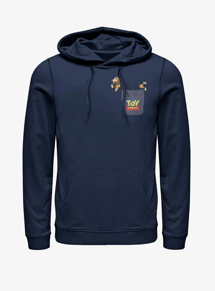 Disney Pixar Toy Story Slinky Dog Faux Pocket Hoodie