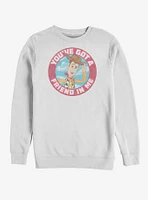 Disney Pixar Toy Story Woody Friend Sweatshirt