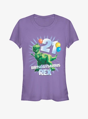 Disney Pixar Toy Story Ballon Rex Girls T-Shirt