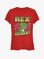 Disney Pixar Toy Story Rexcellent Heart Girls T-Shirt