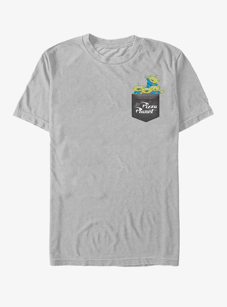 Disney Pixar Toy Story Alien Faux Pocket T-Shirt