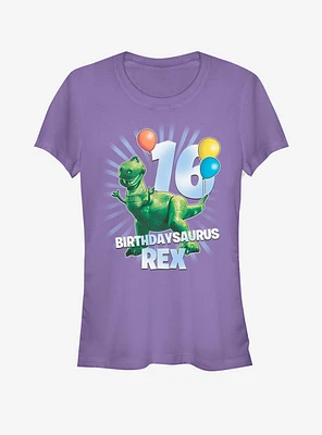 Disney Pixar Toy Story Ballon Rex 16 Girls T-Shirt