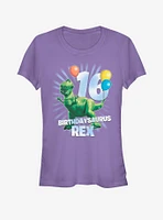 Disney Pixar Toy Story Ballon Rex 16 Girls T-Shirt