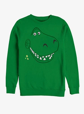 Disney Pixar Toy Story Rex Big Face Sweatshirt