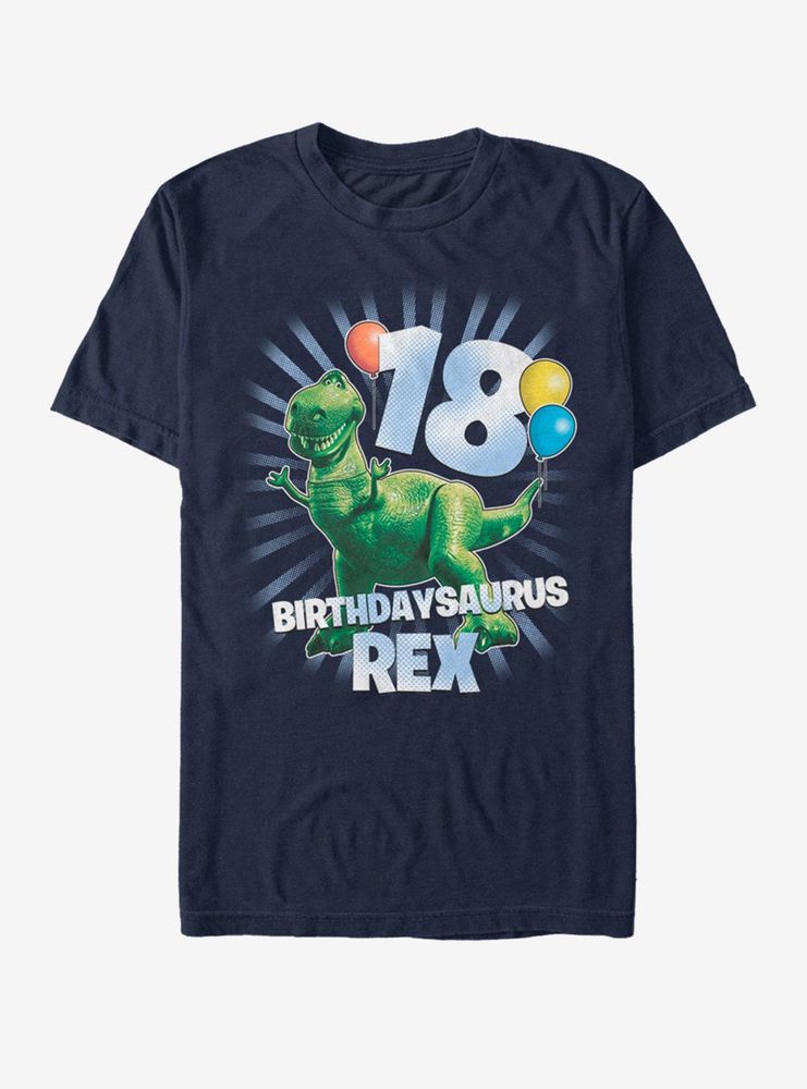 Disney Pixar Toy Story Birthdaysaurus Rex 18 T-Shirt