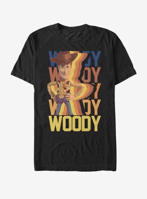 Disney Pixar Toy Story Woody Repeat Name T-Shirt