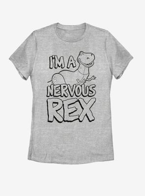 Disney Pixar Toy Story Nervous Rex Womens T-Shirt