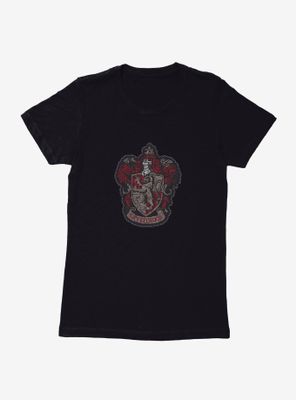 Harry Potter Gryffindor Coat Of Arms Womens T-Shirt