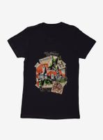 Harry Potter Hogwarts Castle Collage Womens T-Shirt