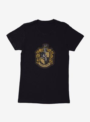Harry Potter Hufflepuff Coat Of Arms Womens T-Shirt