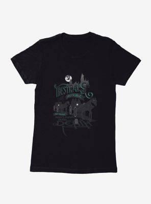 Harry Potter Thestrals Visible By Death Womens T-Shirt