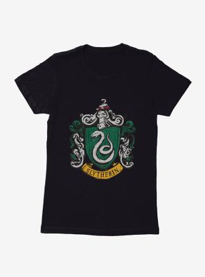 Harry Potter Slytherin Serpents Badge Womens T-Shirt