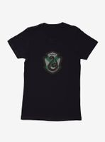 Harry Potter Slytherin Grey Shield X Womens T-Shirt