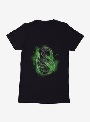 Harry Potter Slytherin Snake Womens T-Shirt