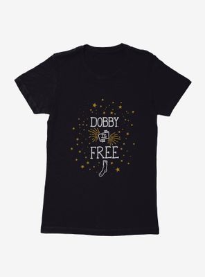 Harry Potter Dobby Is Free Sock Womens T-Shirt