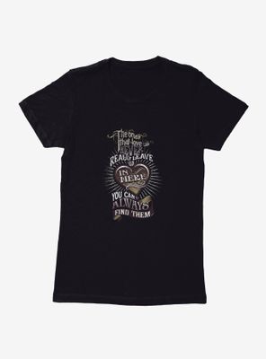Harry Potter Ones That Love Us Quote Womens T-Shirt