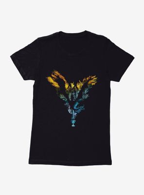 Harry Potter Phoenix Outline Womens T-Shirt