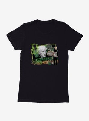 Harry Potter Draco Malfoy Collage Womens T-Shirt
