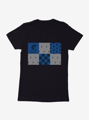 Harry Potter Ravenclaw Checkered Patterns Womens T-Shirt