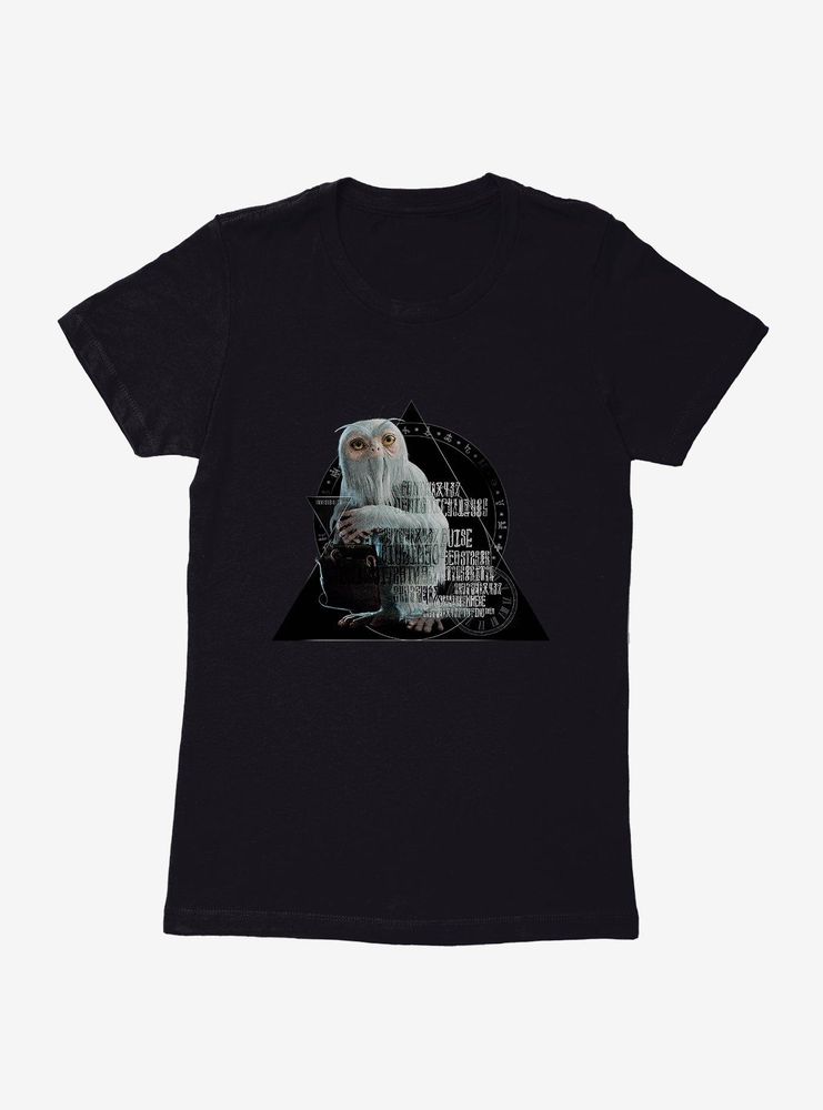 Fantastic Beasts Demiguise Script Womens T-Shirt