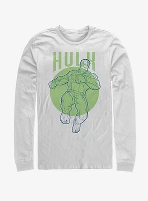 Marvel Avengers: Endgame Hulk Simplicity Long Sleeve T-Shirt