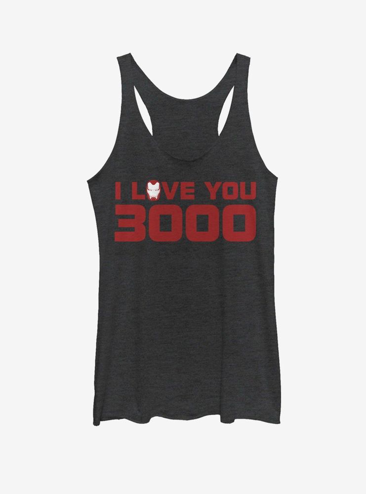 Marvel Avengers: Endgame Iron Man Love 3000 Womens Tank Top