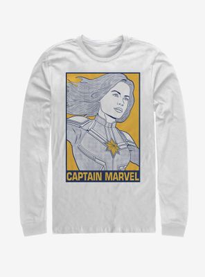 Marvel Avengers: Endgame Pop Captain Long Sleeve T-Shirt