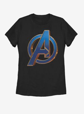 Marvel Avengers: Endgame Blue Logo Womens T-Shirt