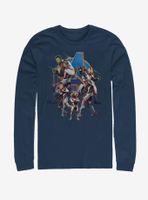 Marvel Avengers: Endgame Avengers Suits Assemble Long Sleeve T-Shirt